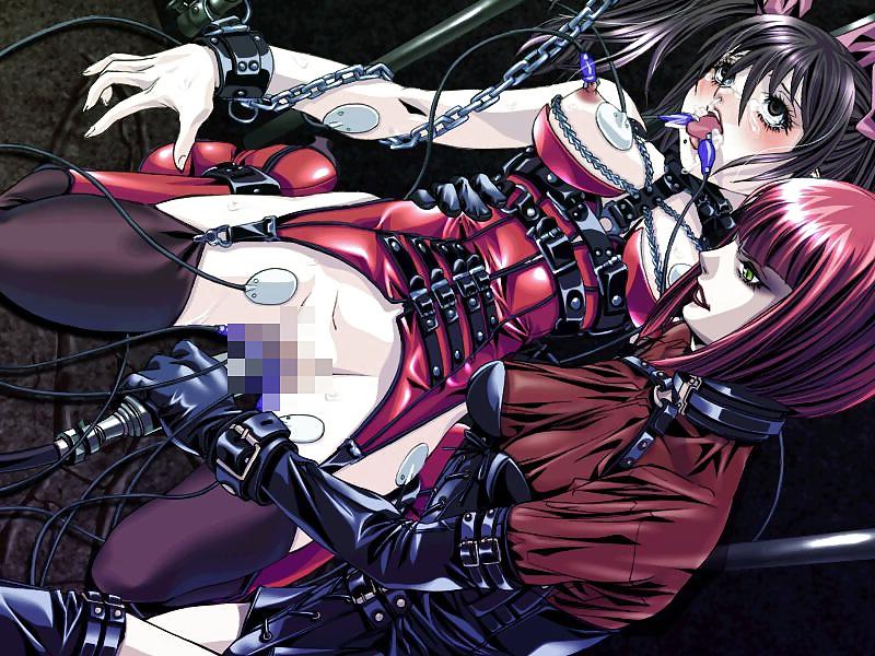 20P Anime cartoon female electrosex. Estim. E-stim - 2.
