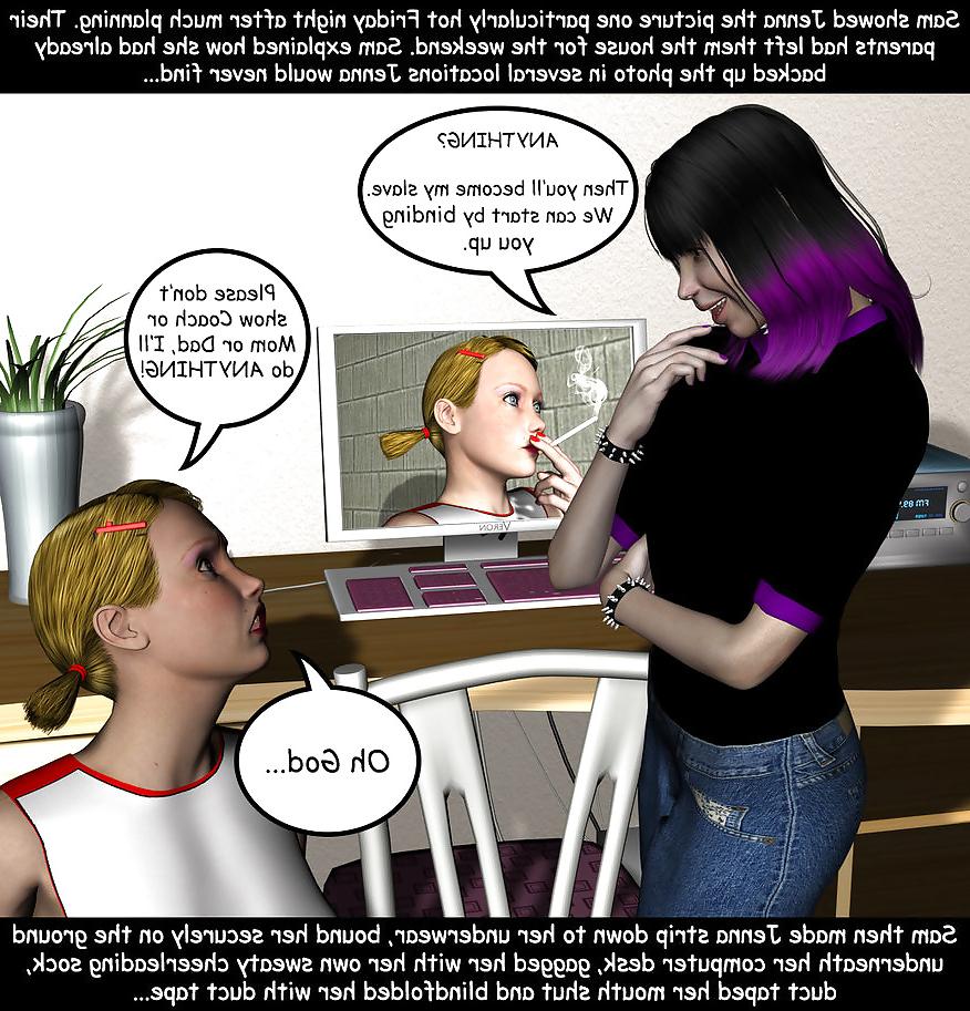 10P Foot Smelling Captions 3D - Anime