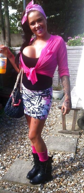 25P Attention seeking slut Alisha Fake tits