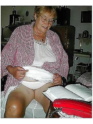25P Grannies in their bra and knickers 4