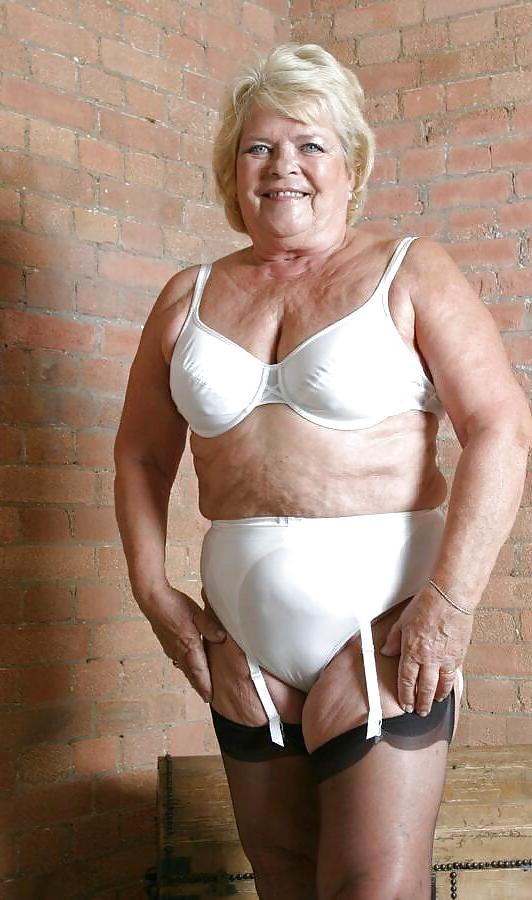 25P Grannies in their bra and knickers 4