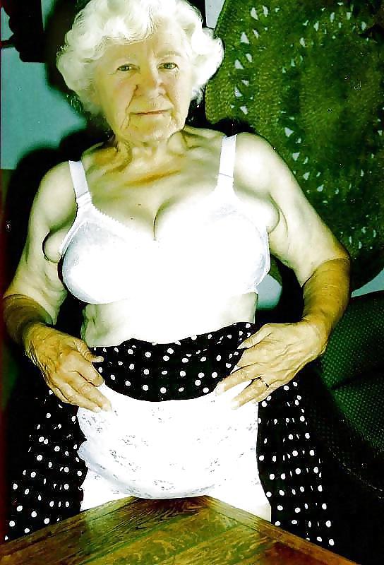 25P Grannies in their bra and knickers 4