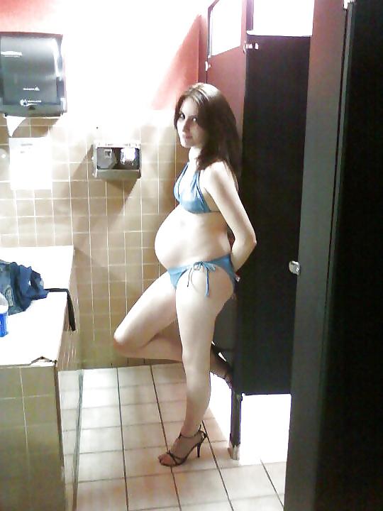25P Enceinte maillot-Pregnant bikini 6