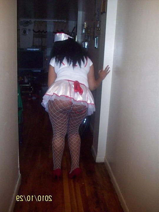 4P MY FRIEND'S MOM WHO I FUCK ON A REGULAR. HALLOWEEN (NURSE)
