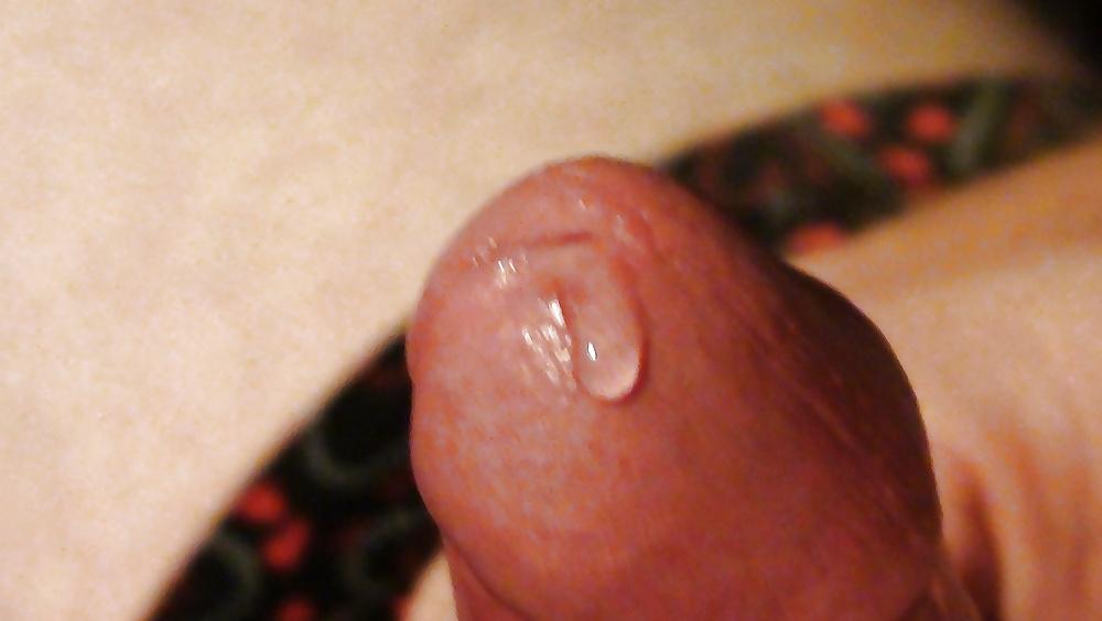 9P Thick stiff rock hard cock and drips of precum
