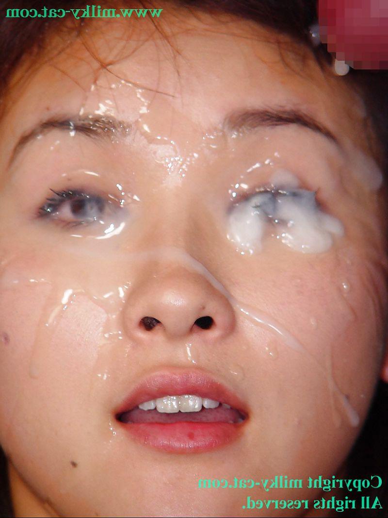 22P Cum on open  eyes 
