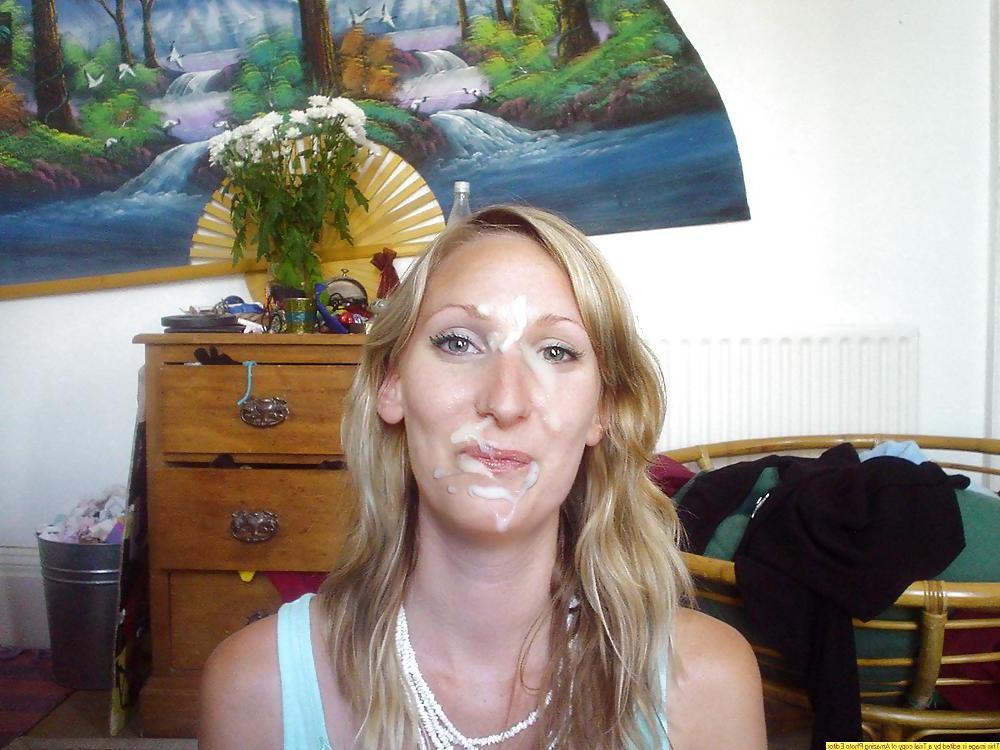 25P Cum face