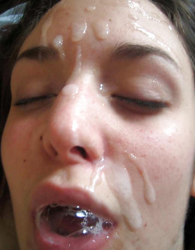 25P Cum face
