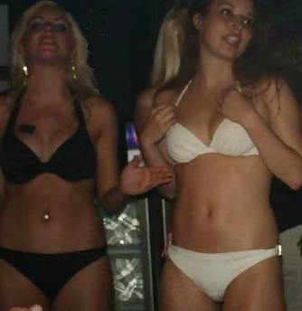 17P Danish teens-255-256-party beach bra cleavage