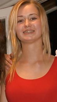 17P Danish teens-255-256-party beach bra cleavage