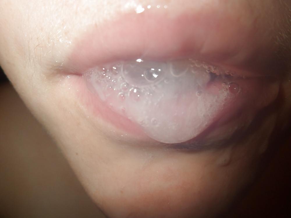 14P Cum swallowing after sucking my cock 