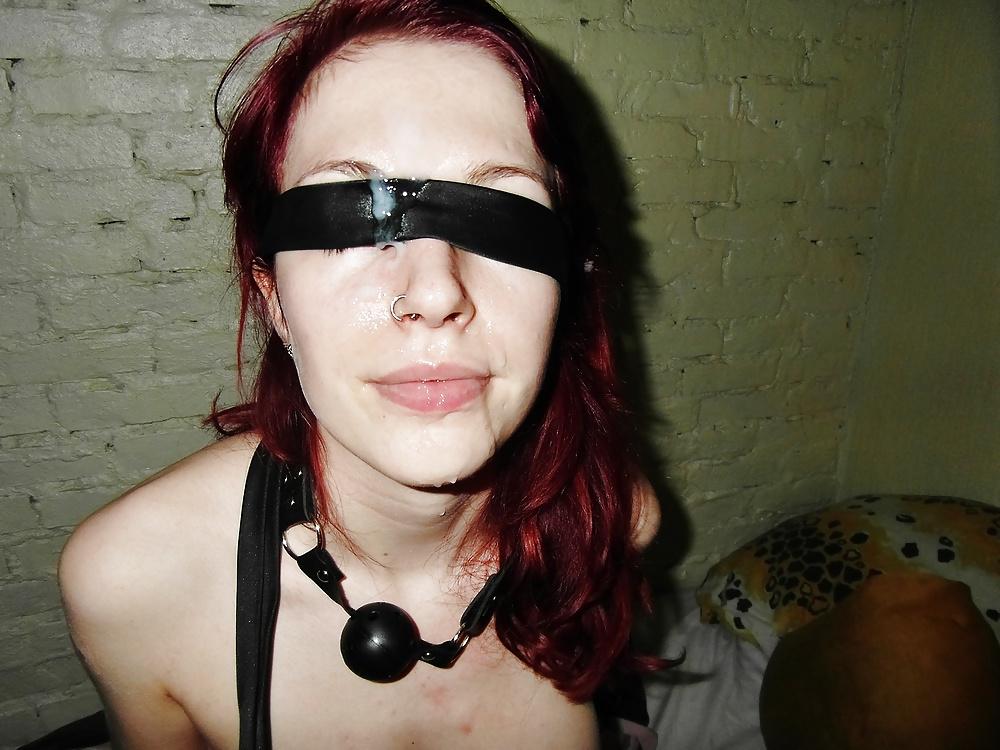 25P Blind Fold Cumshots