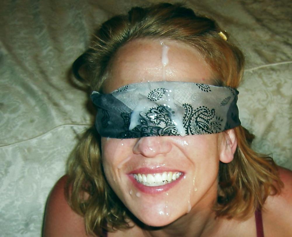 25P Blind Fold Cumshots