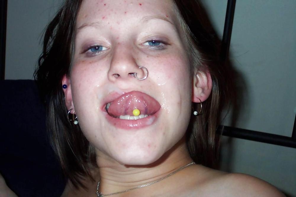 25P Tongue Pierce Facials 3