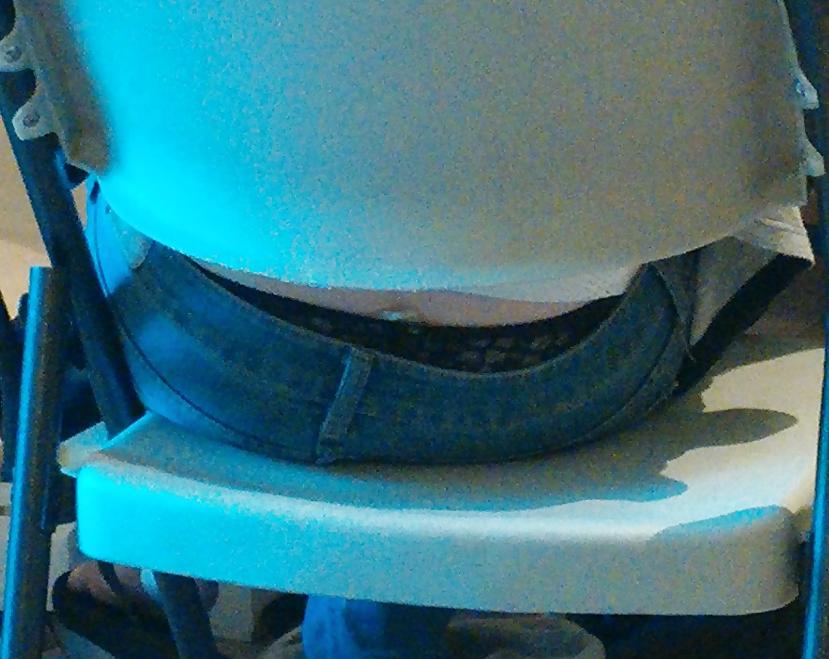 12P Multiple Co-Workers Panties and Bra Peeks
