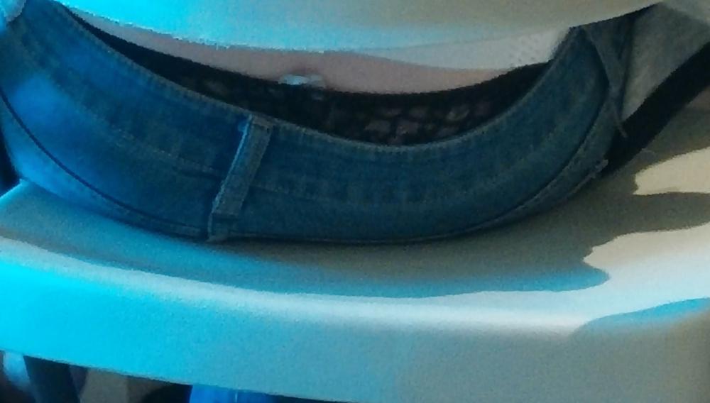 12P Multiple Co-Workers Panties and Bra Peeks