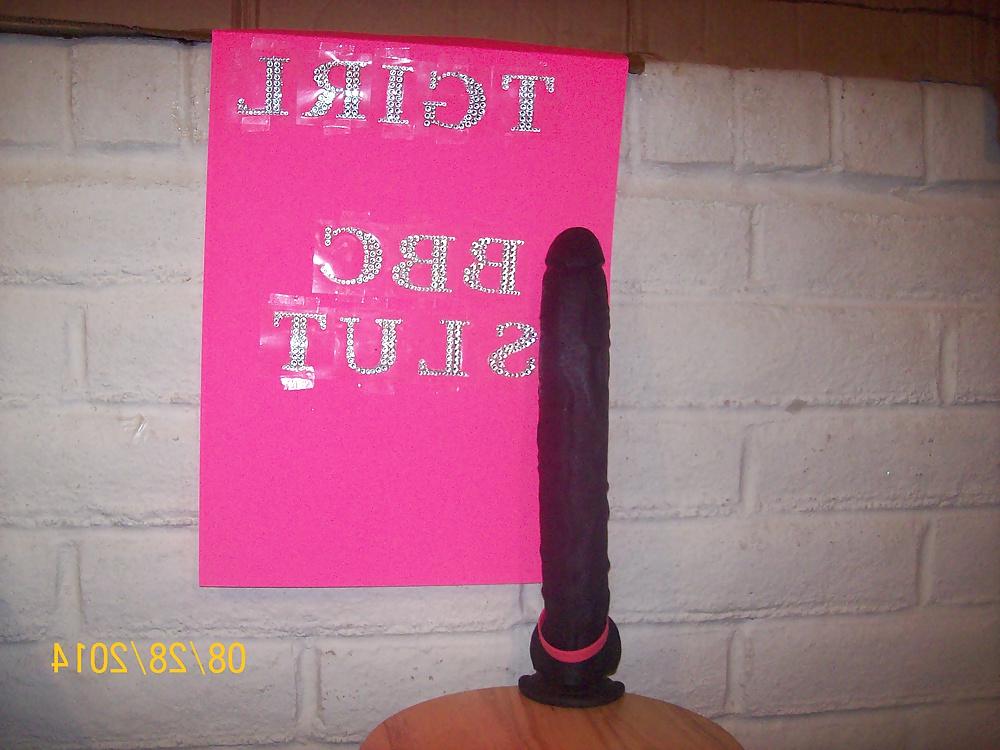 13P Tgirl BBC slut teases Bruce's BBC rock hard for cum