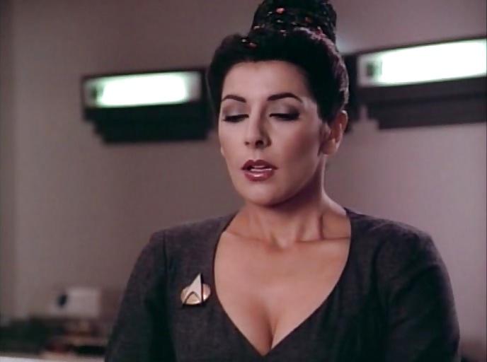 4P Marina sirtis orgasm face