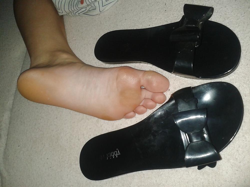 25P Cum on ex soles