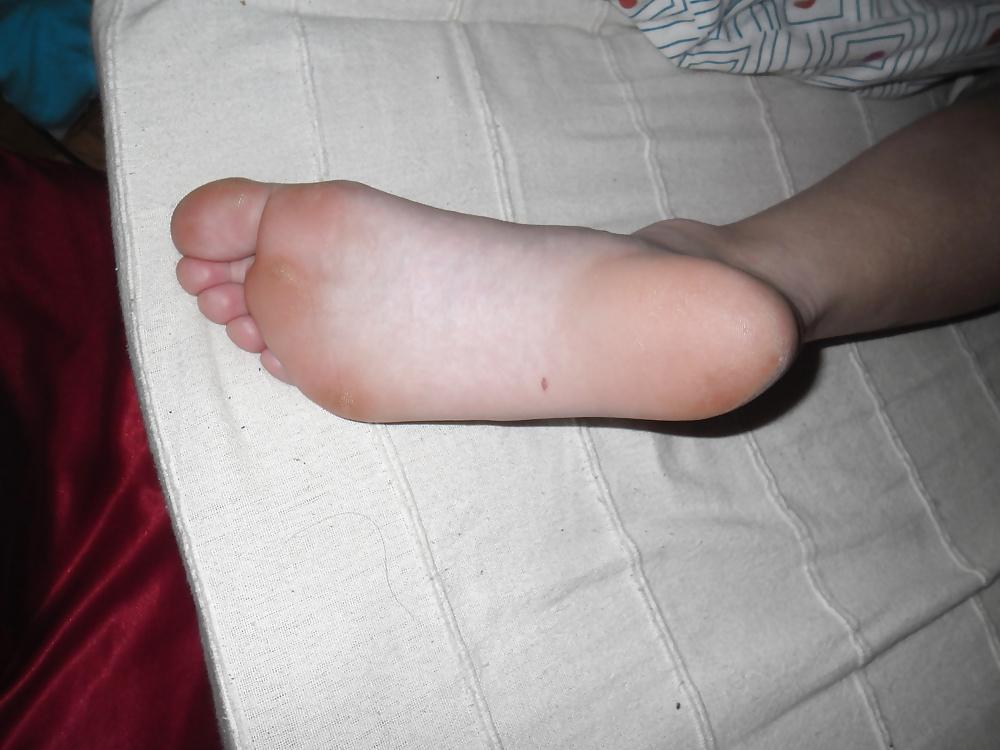 25P Cum on ex soles