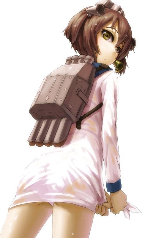25P Anime style: wringing wet clothes