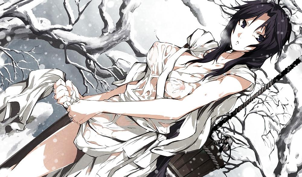 25P Anime style: wringing wet clothes