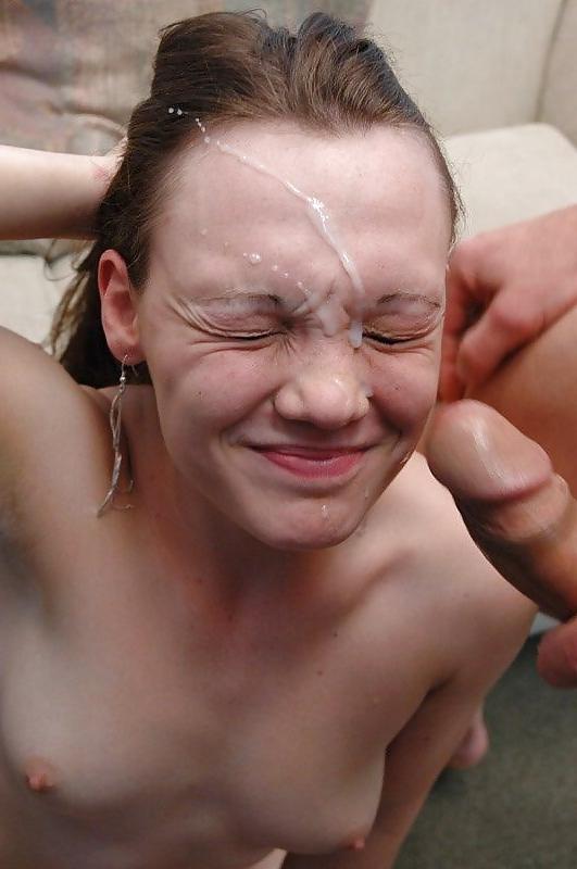 25P Amateur cum on face
