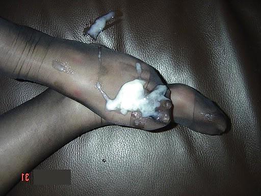 25P Cum on feet with smelly socks Vol.2