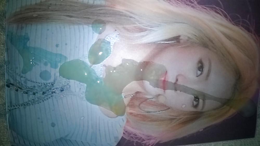 4P Cum on SNSD Hyoyeon
