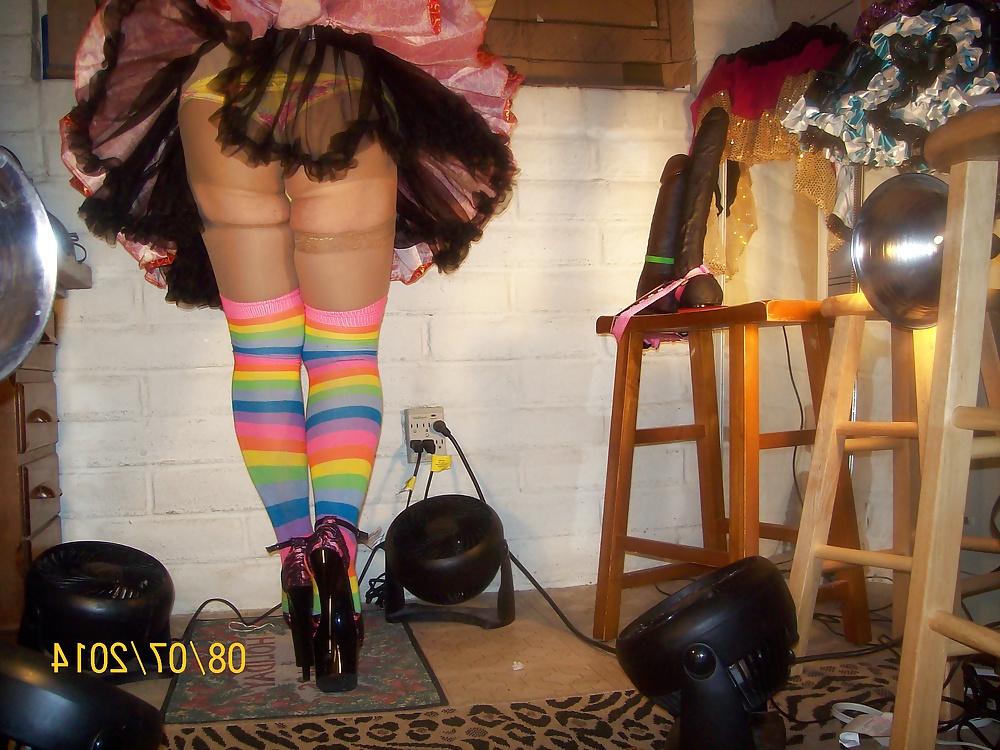 6P Tgirl BBC slut teases her Daddy Tony's BB12inchC