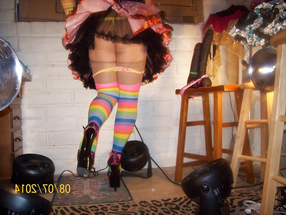 6P Tgirl BBC slut teases her Daddy Tony's BB12inchC