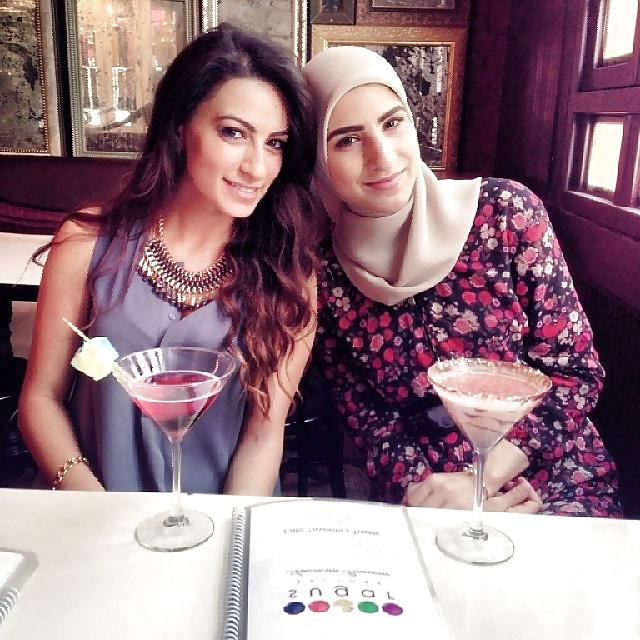 23P Arab beauty - Cum on her