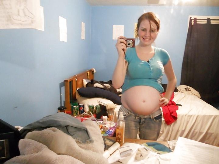 10P Slaggy pregnant teens used as a cum dumpster! part 6