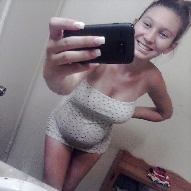 10P Slaggy pregnant teens used as a cum dumpster! part 6