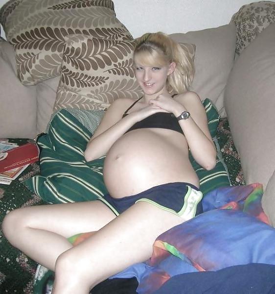 10P Slaggy pregnant teens used as a cum dumpster! part 2