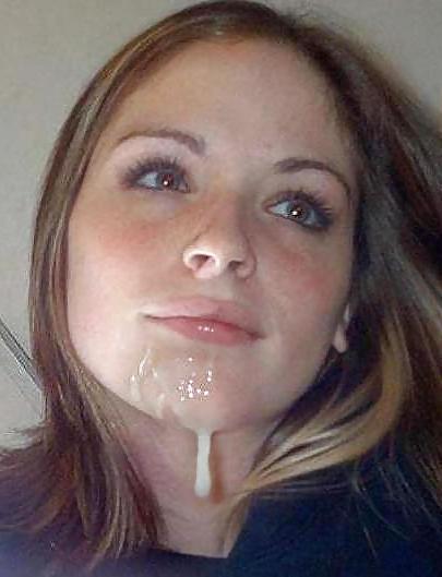 10P Slags with cum on their faces part 1