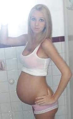 10P Slaggy pregnant teens used as a cum dumpster! part 3