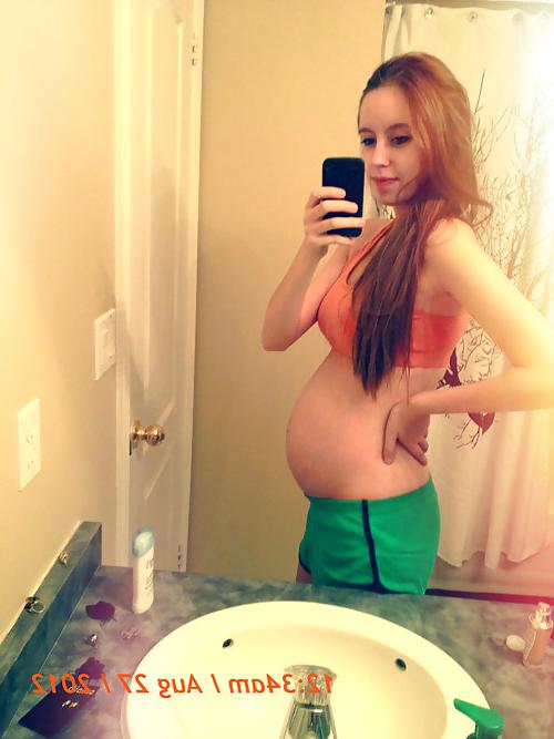 10P Slaggy pregnant teens used as a cum dumpster! part 3