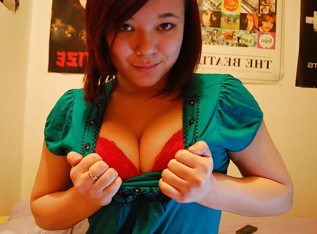 7P Red Bra Outside, Big Tits Inside