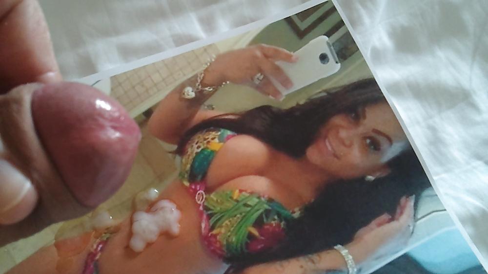 17P CUM on Nanci selfie in hot bikini