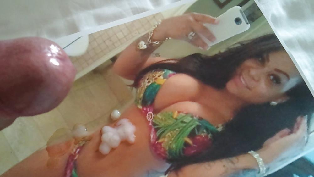 17P CUM on Nanci selfie in hot bikini