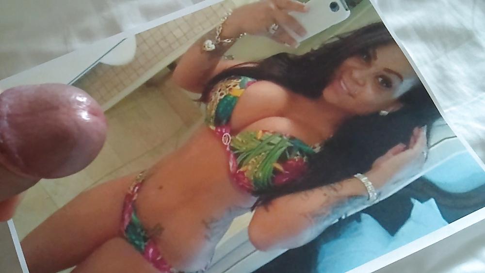 17P CUM on Nanci selfie in hot bikini