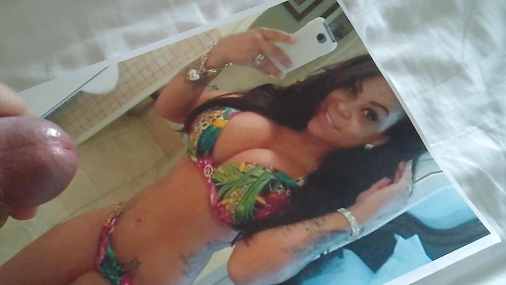 17P CUM on Nanci selfie in hot bikini