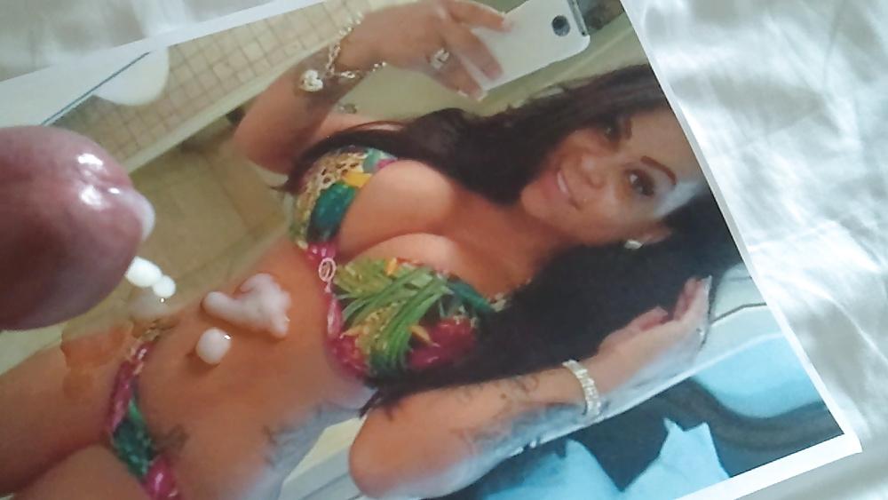 17P CUM on Nanci selfie in hot bikini