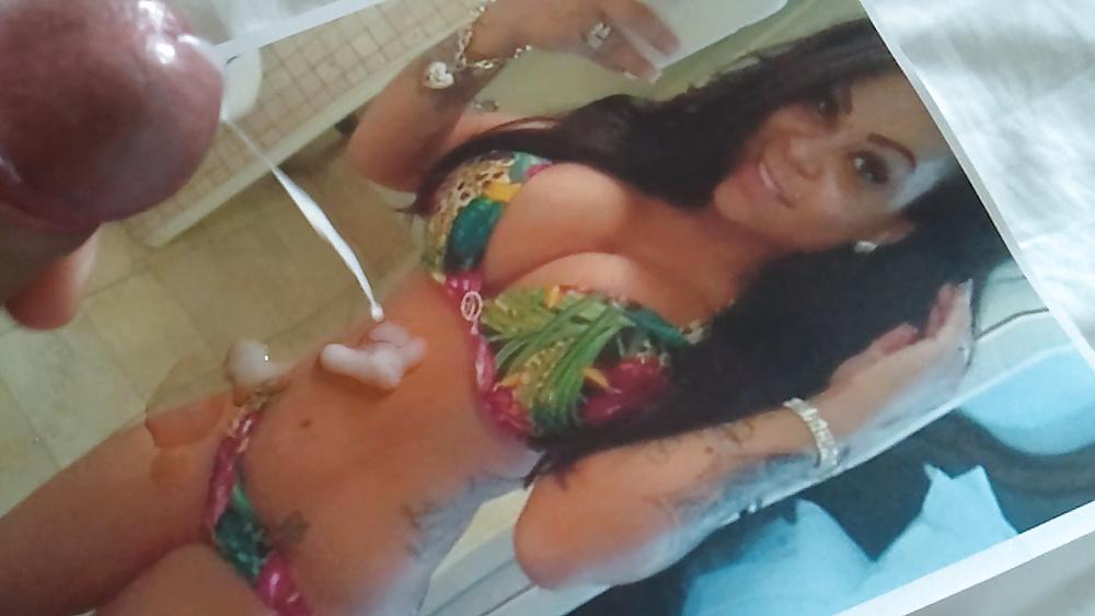 17P CUM on Nanci selfie in hot bikini