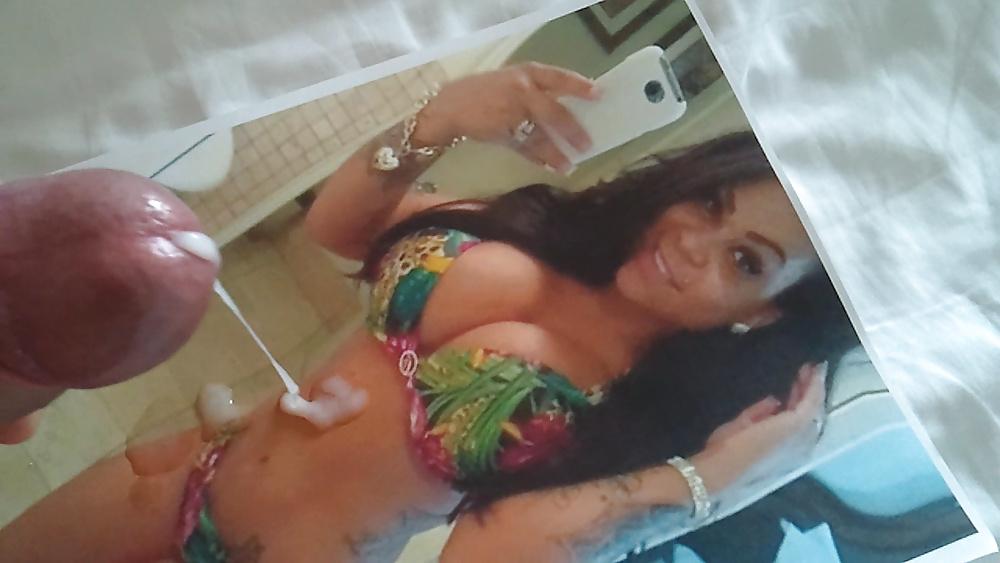 17P CUM on Nanci selfie in hot bikini