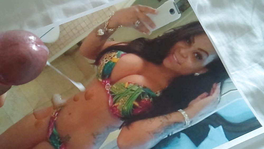 17P CUM on Nanci selfie in hot bikini