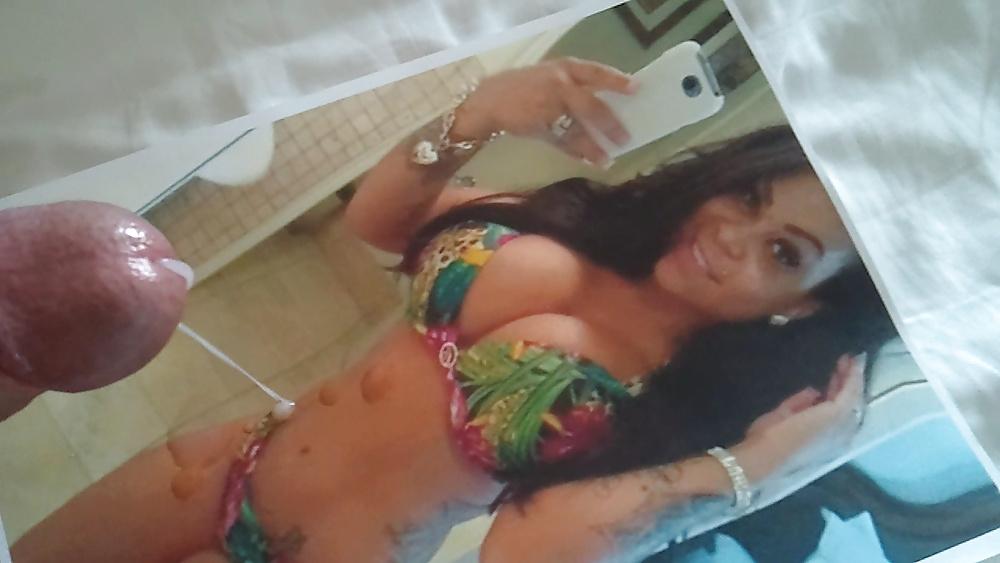 17P CUM on Nanci selfie in hot bikini