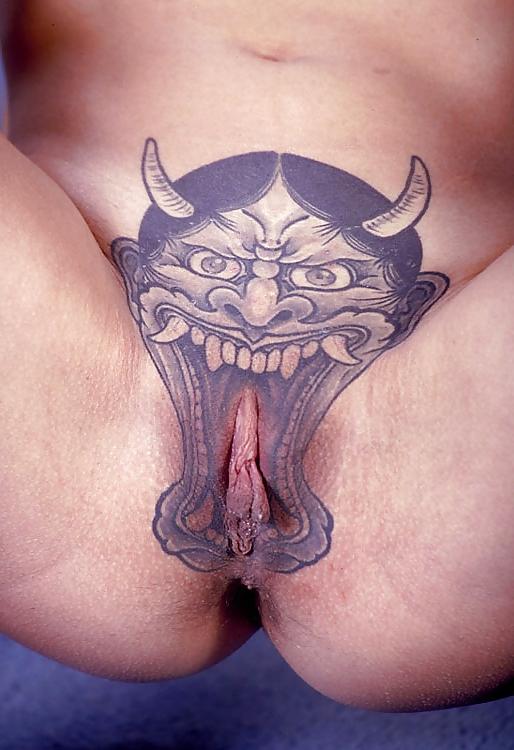 21P Ruby (Demon Tattoo with Big Pussy Lips)