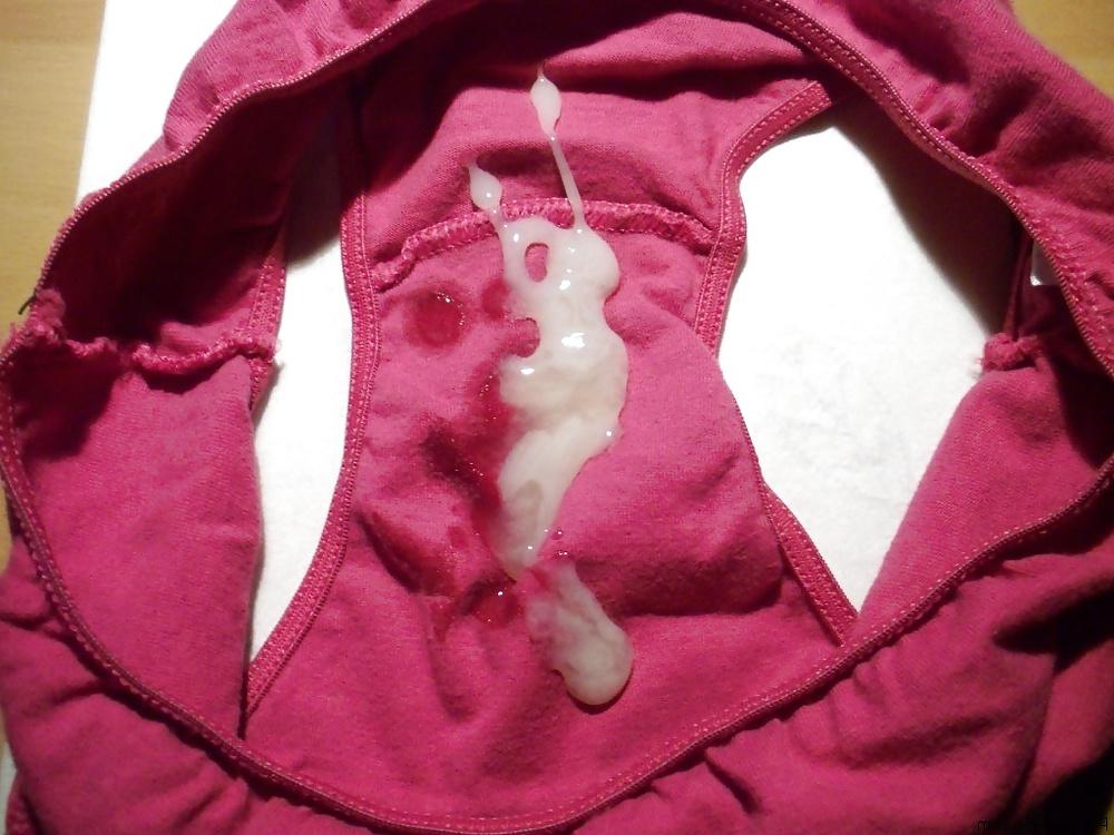 25P Cum on pantie
